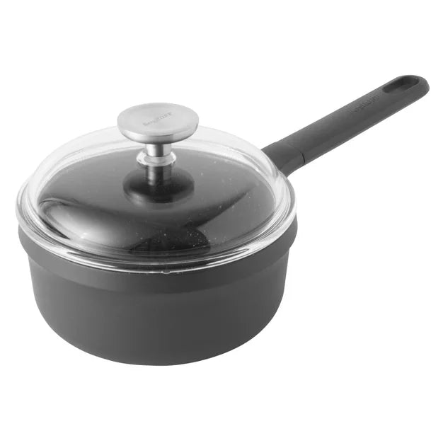 Cookware Set – 5Pc Cast Aluminum Non-stick Starter Cookware Set – Black