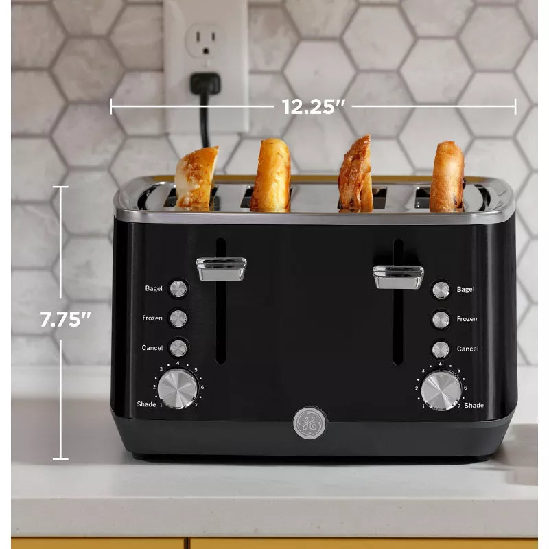 Toaster – 4 Slice Toaster – Black