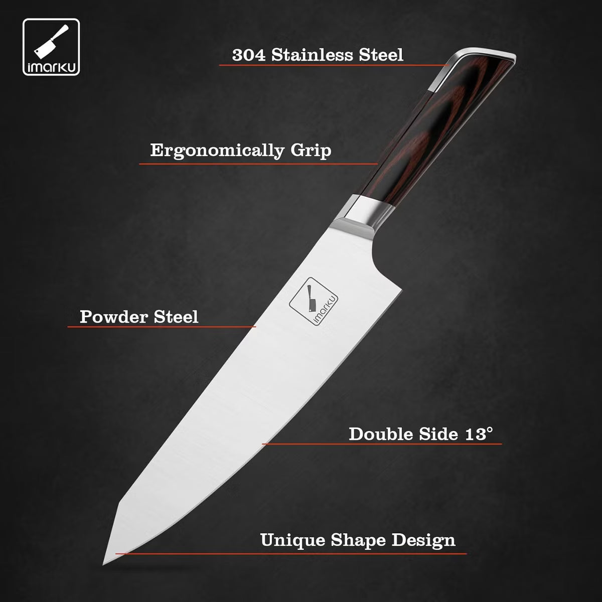 8 Inch Japanese Kitchen Knife