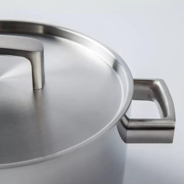 Cookware Set – Ron 7Pc 18/10 5-Ply Cookware Set – Gray