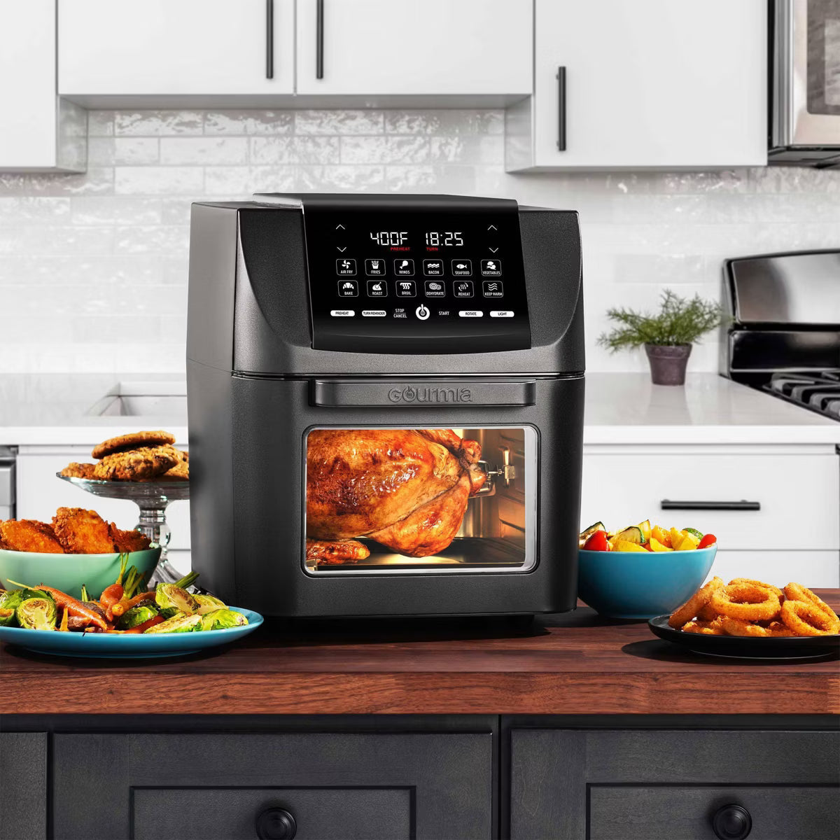 Air Fryer – 14qt All-in-One Digital Air Fryer – Black