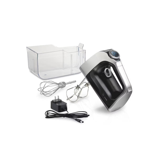 Hand Mixer – Professional Cordless Hand Mixer with Infinite Speed – White