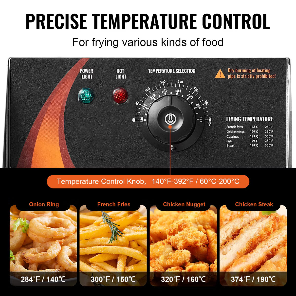 Deep Fryer – Deep Fryer, 3000W Electric Turkey Fryer with 3 Baskets – Silver