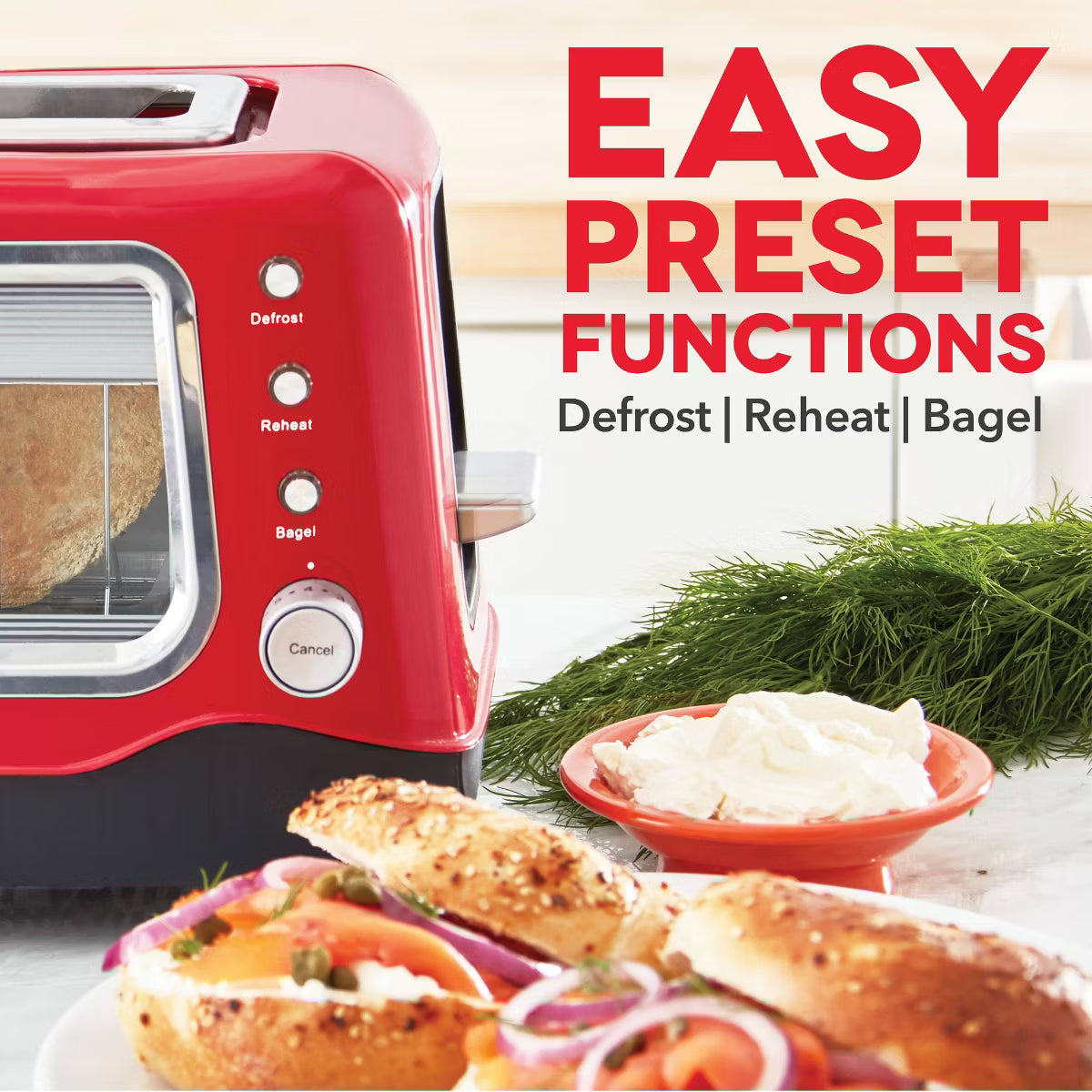 Toaster – View Toaster – Red