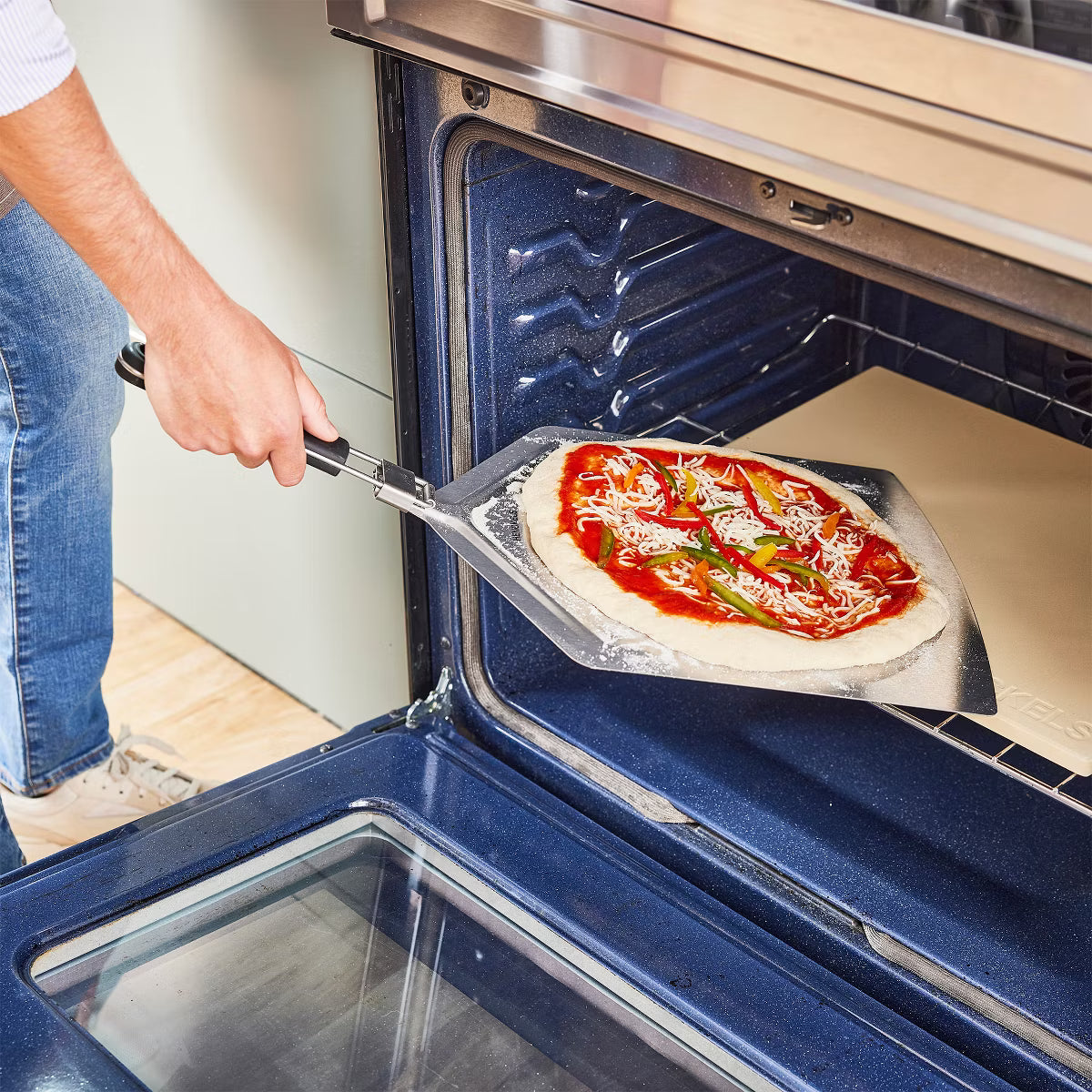 Baking Peel – BBQ Pizza Peel – Stainless Steel