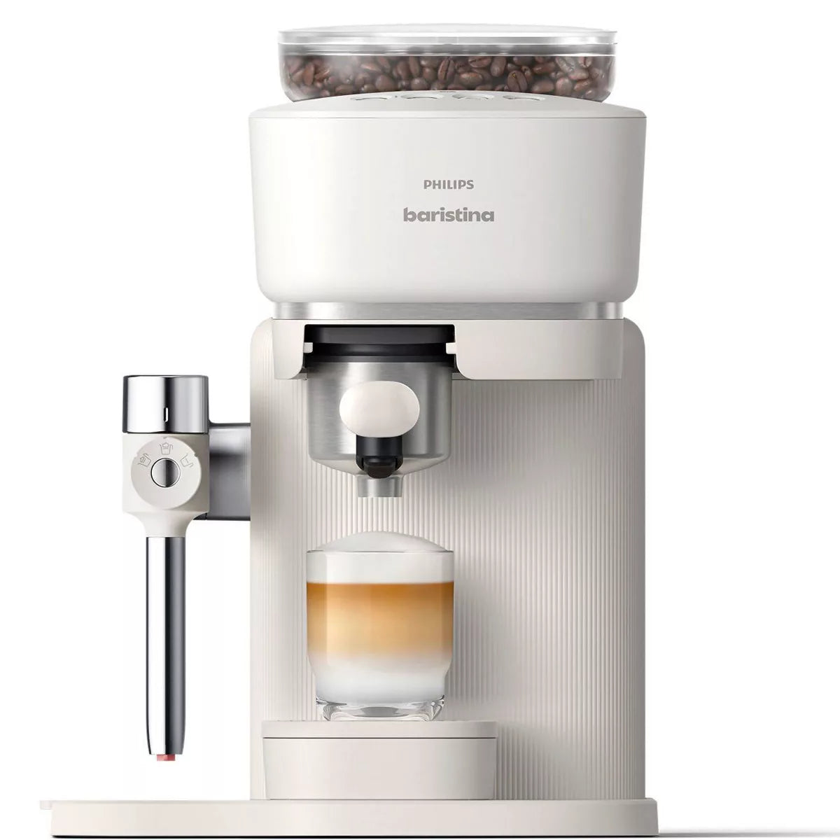 Espresso Machine – Latte Automatic Coffee and Espresso Machine Milky – Milky White