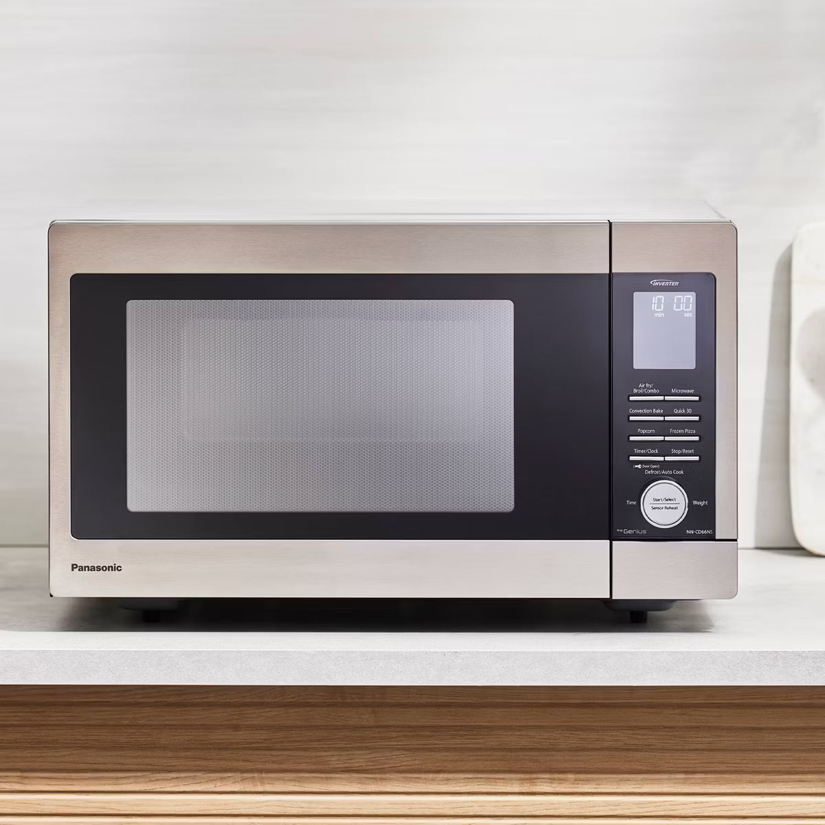Microwave Oven – 1.3 cu ft Microwave with Air Fry and Convection – Silver