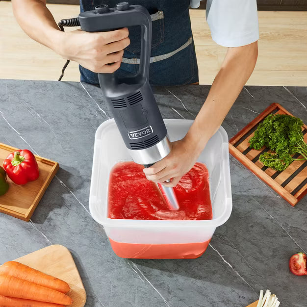 Immersion Blender – Blender, 500 Watt Heavy Duty Hand Mixer – Stainless Steel