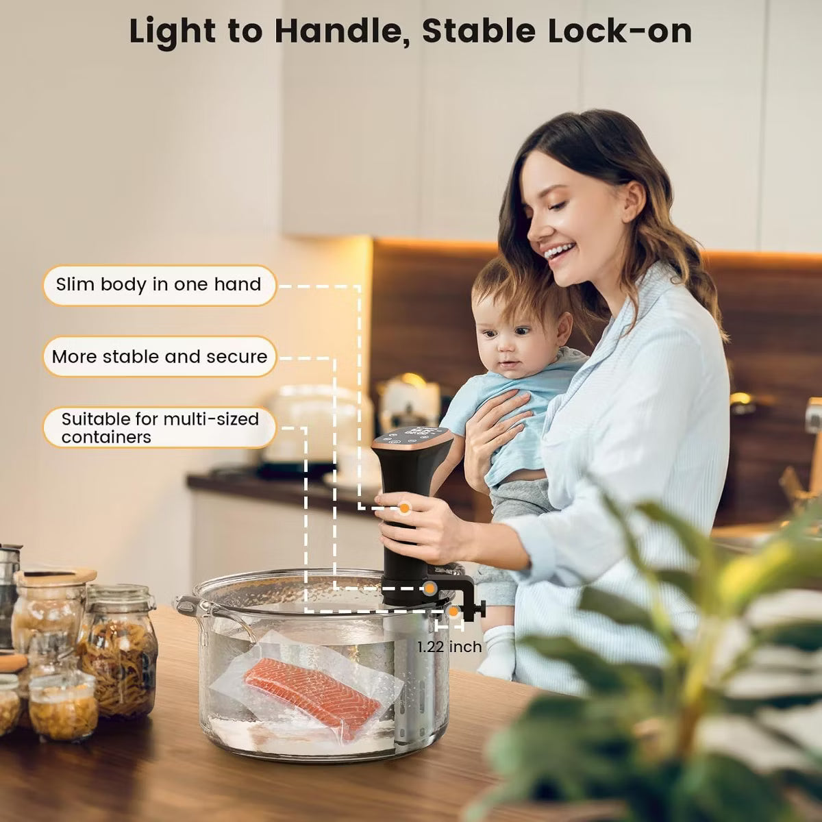 Sous Vide Cooker – mart Sous Vide Precision Cooker - 1100W Ultra – Stainless Steel