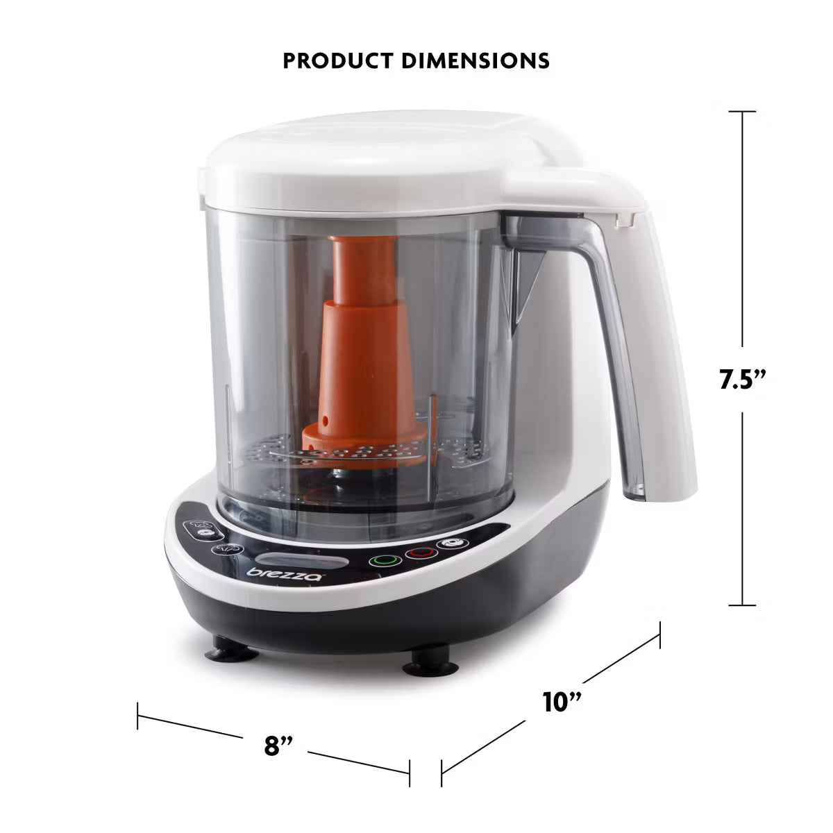 Bottle Warmer – One Step Food Maker Deluxe: Blends – White