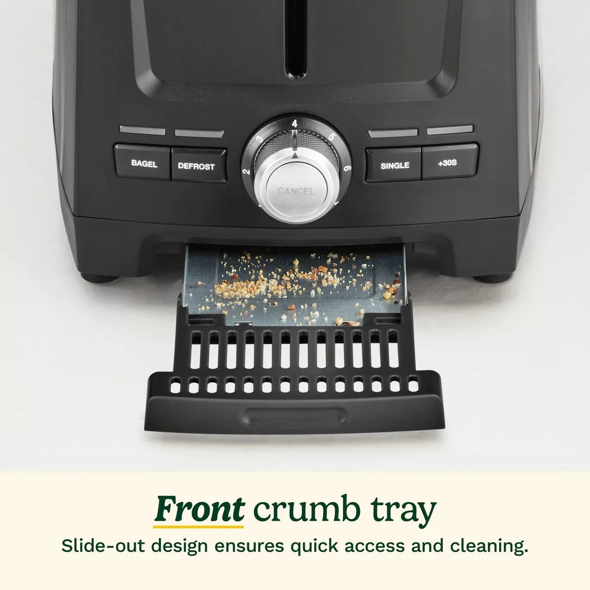 Toaster – 2 Slice XL Slot Toaster – Black