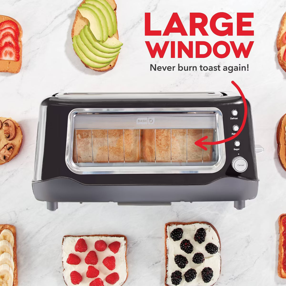 Toaster – View Toaster – Black