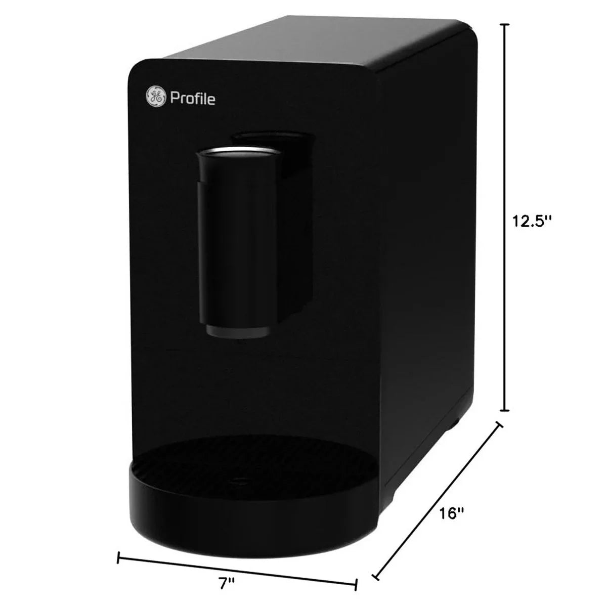 Espresso Machine – Profile Automatic Espresso Machine One Touch Brew – Black