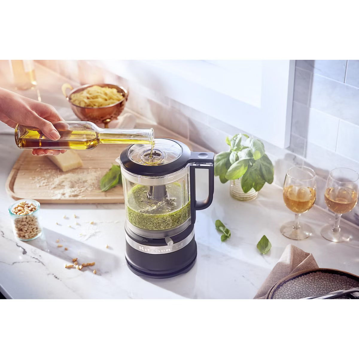 Food Processor – 5 Cup Food Chopper – Black