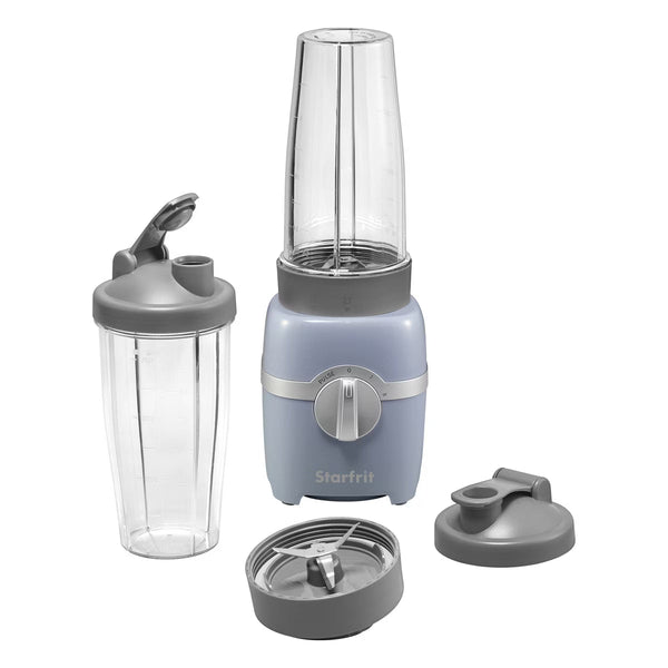 Personal Blender – Speed 300-Watt Electric Personal Blender with 2 Cups – Gray