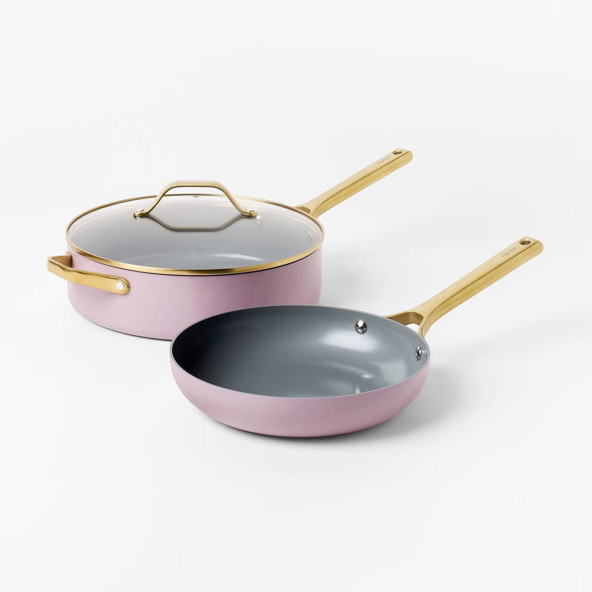 Cookware Set – 7pc Nonstick Ceramic Coated Aluminum Cookware Set – Lavender