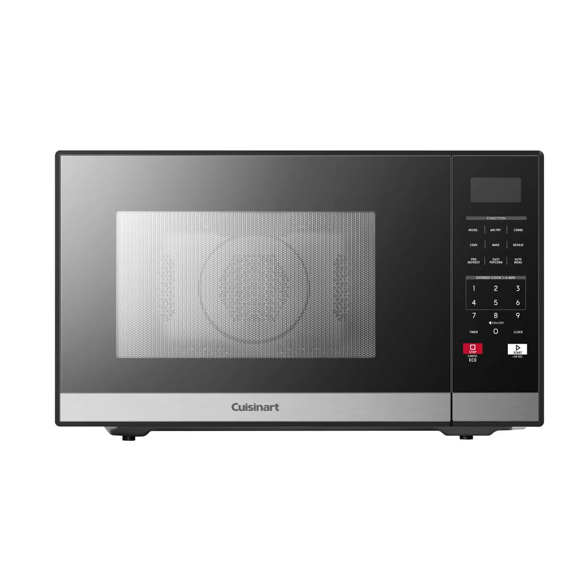 Microwave Oven – 1.2 cu ft Microwave Oven with Air Fryer: – Black