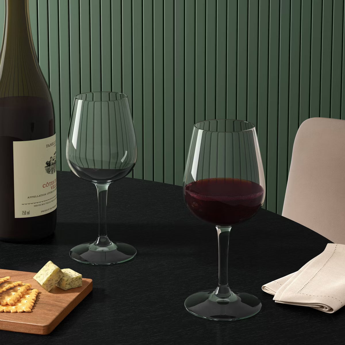 Wine Glass – Culinvaro 12.75oz Stemmed Hutton Wine Glass