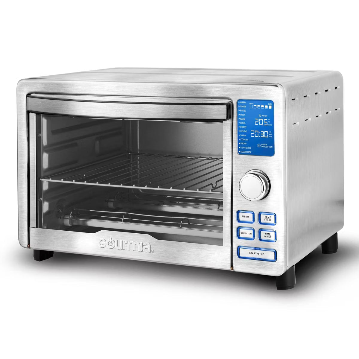 Toaster Oven – Digital Toaster Oven Air Fryer – Silver