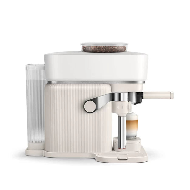 Espresso Machine – Latte Automatic Coffee and Espresso Machine Milky – Milky White
