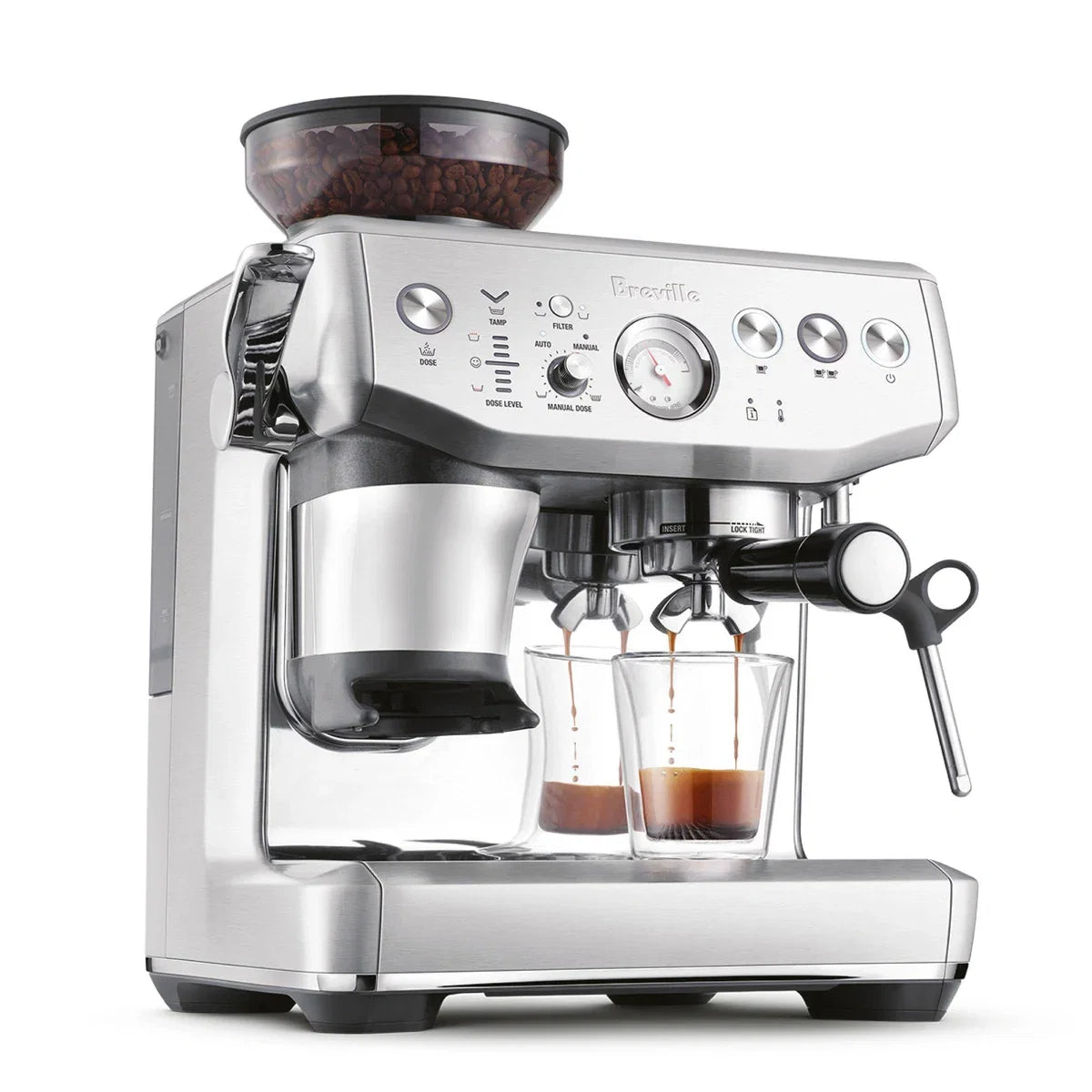 Espresso Machine – Express Impress Espresso Maker BES876BSS1BNA1 – Stainless Steel