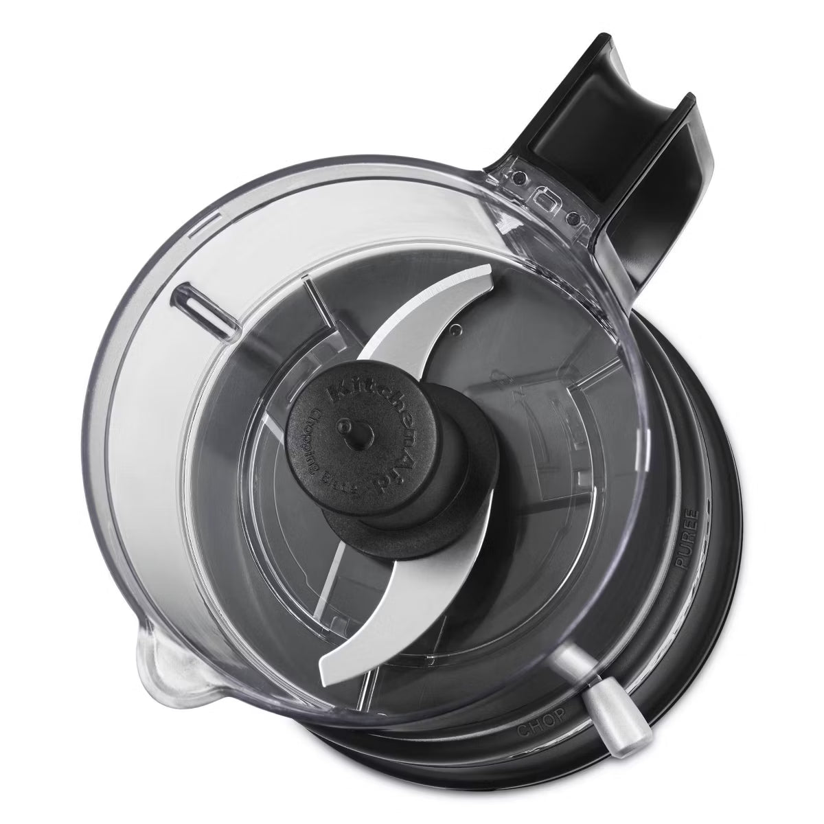 Food Processor – 2 Speeds Blades, Dishwasher-Safe Parts, 240 Watts – Black