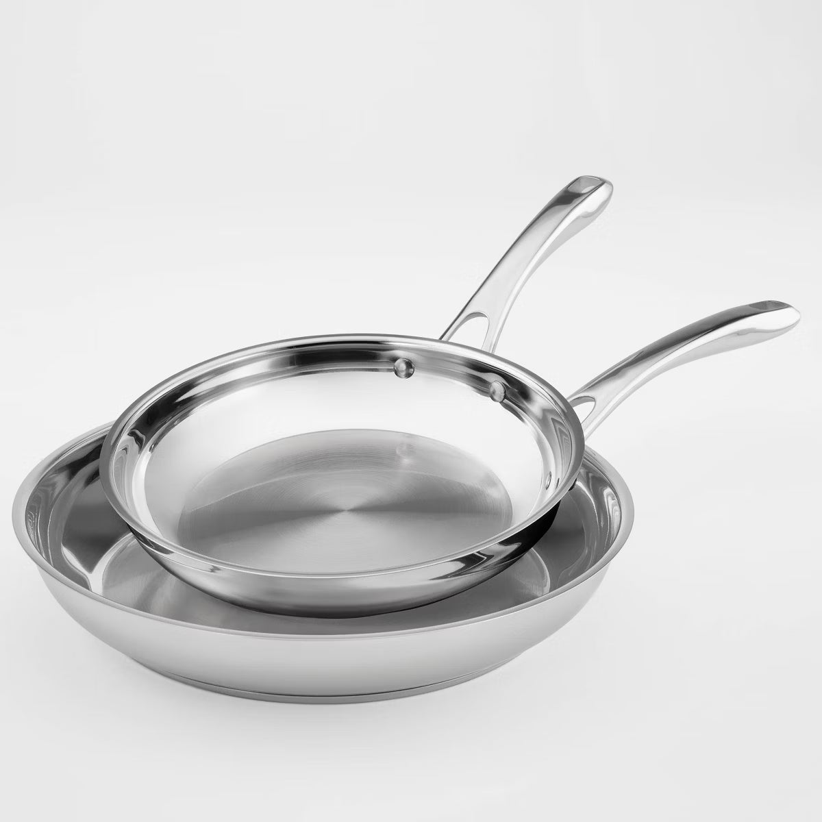 Skillet – Classic 10" and 12" 2pk Skillet Set – Silver