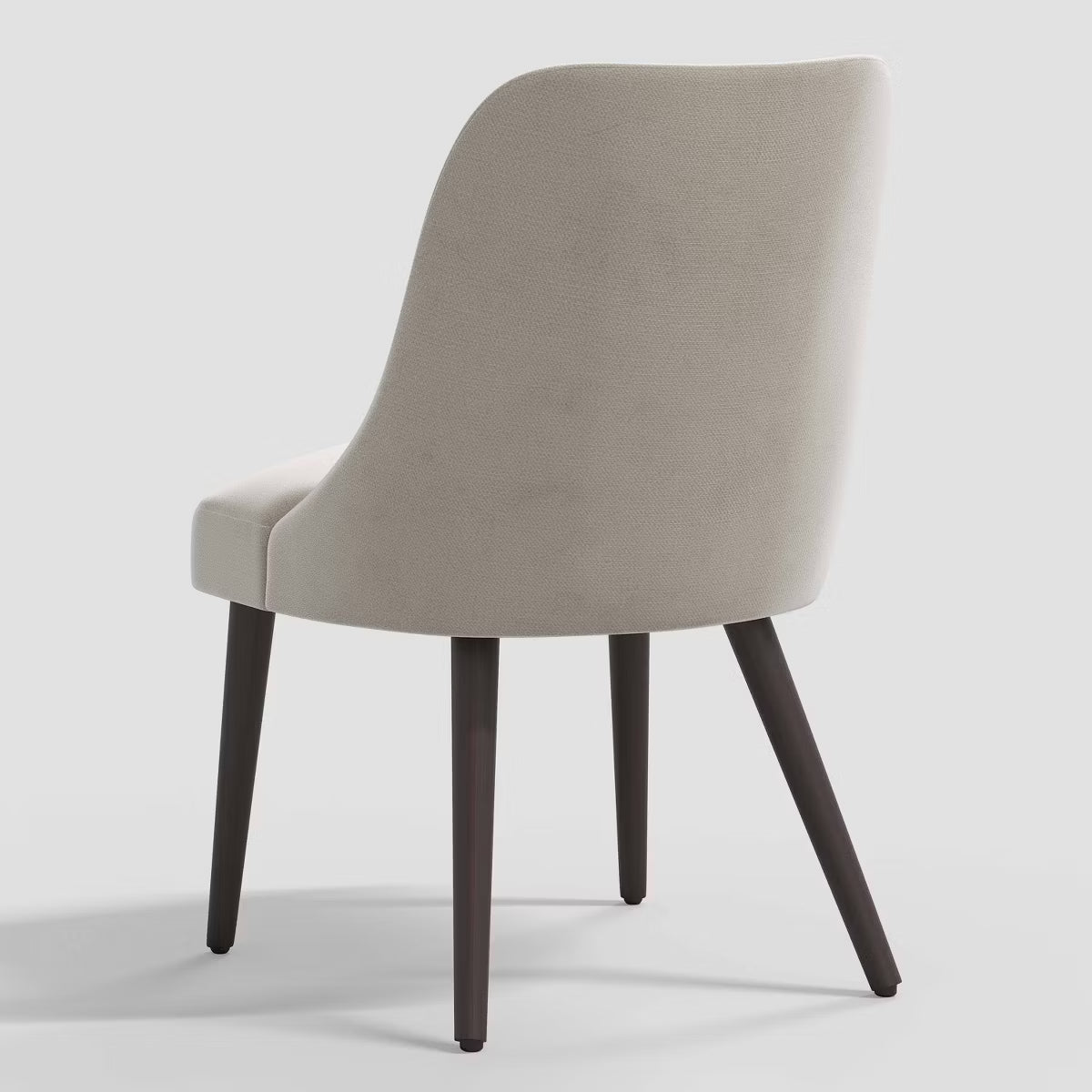 Dining Chair – Culinvaro Geller Modern Dining Chair in Classic Velvet Light Grey