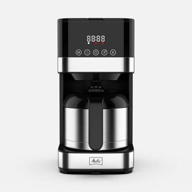 Drip Coffee Maker – Aroma Tocco 8c Drip Coffeemaker with Thermal Carafe – Black And Silver