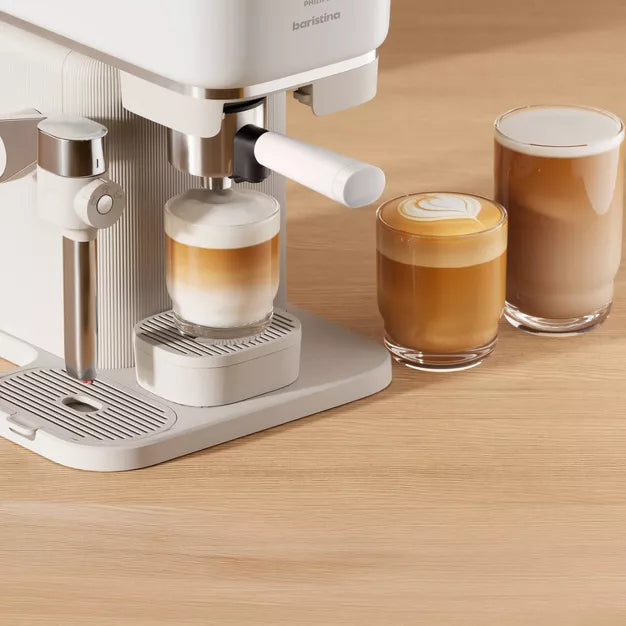 Espresso Machine – Latte Automatic Coffee and Espresso Machine Milky – Milky White