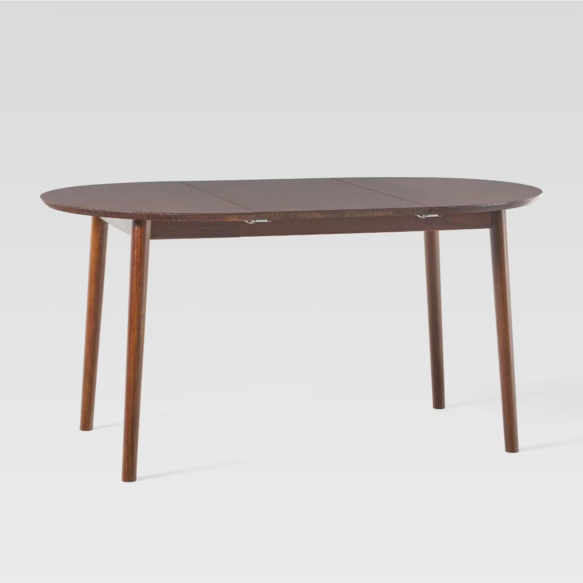 Dining Table – Culinvaro '-Century Modern 40-60” Solid Wood Oval Extension Dining Table Caramel 40" - 60"