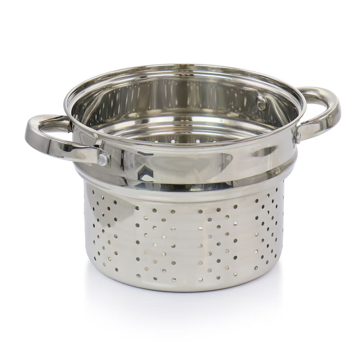 Stock Pot – Piece 5 Quart Pasta Pot – Stainless Steel