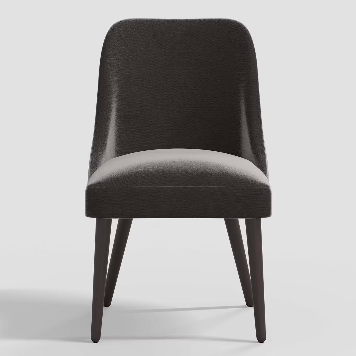 Dining Chair – Culinvaro Geller Modern Dining Chair in Classic Velvet Light Grey