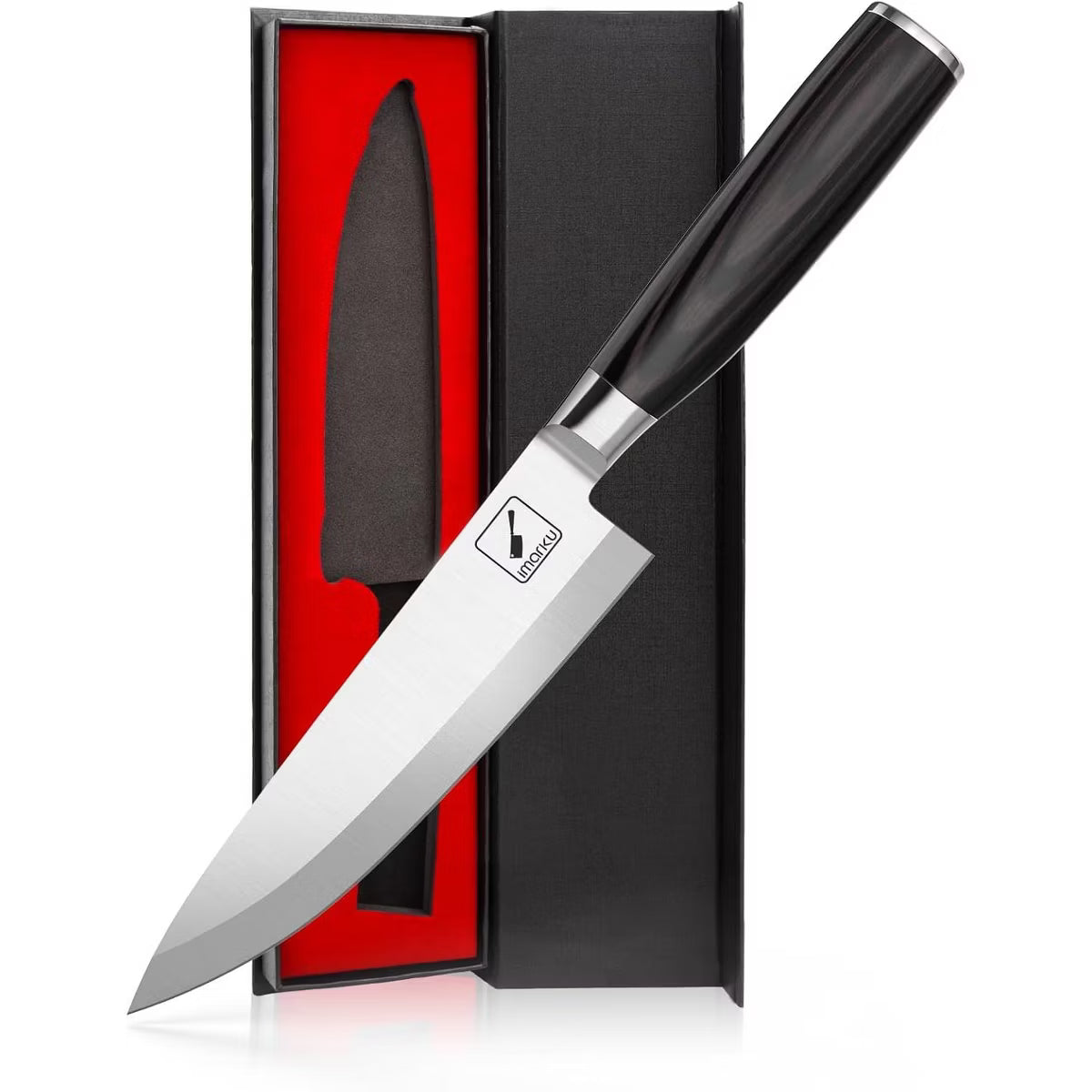 Chef Knife 8-Inch Pro Japanese Kitchen Knife 7Cr17MoV High-Carbon