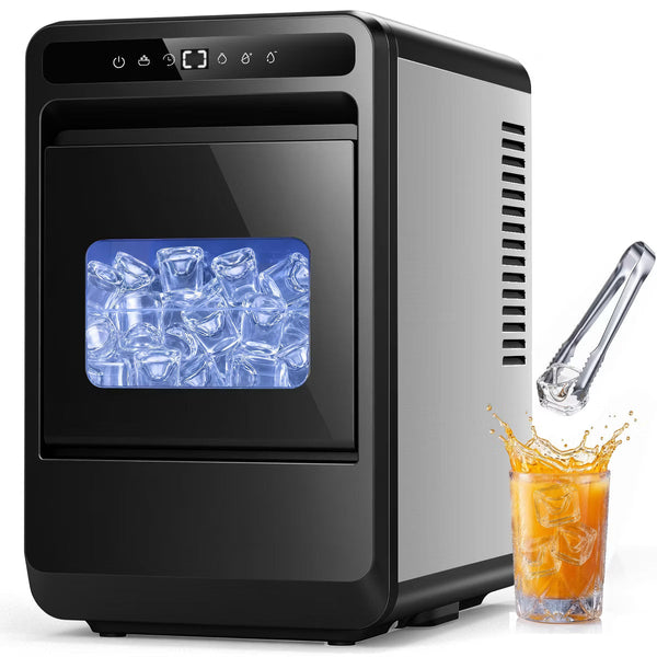Ice Maker – Ice Maker, 8PCS Solid Nugget Ice – Clear