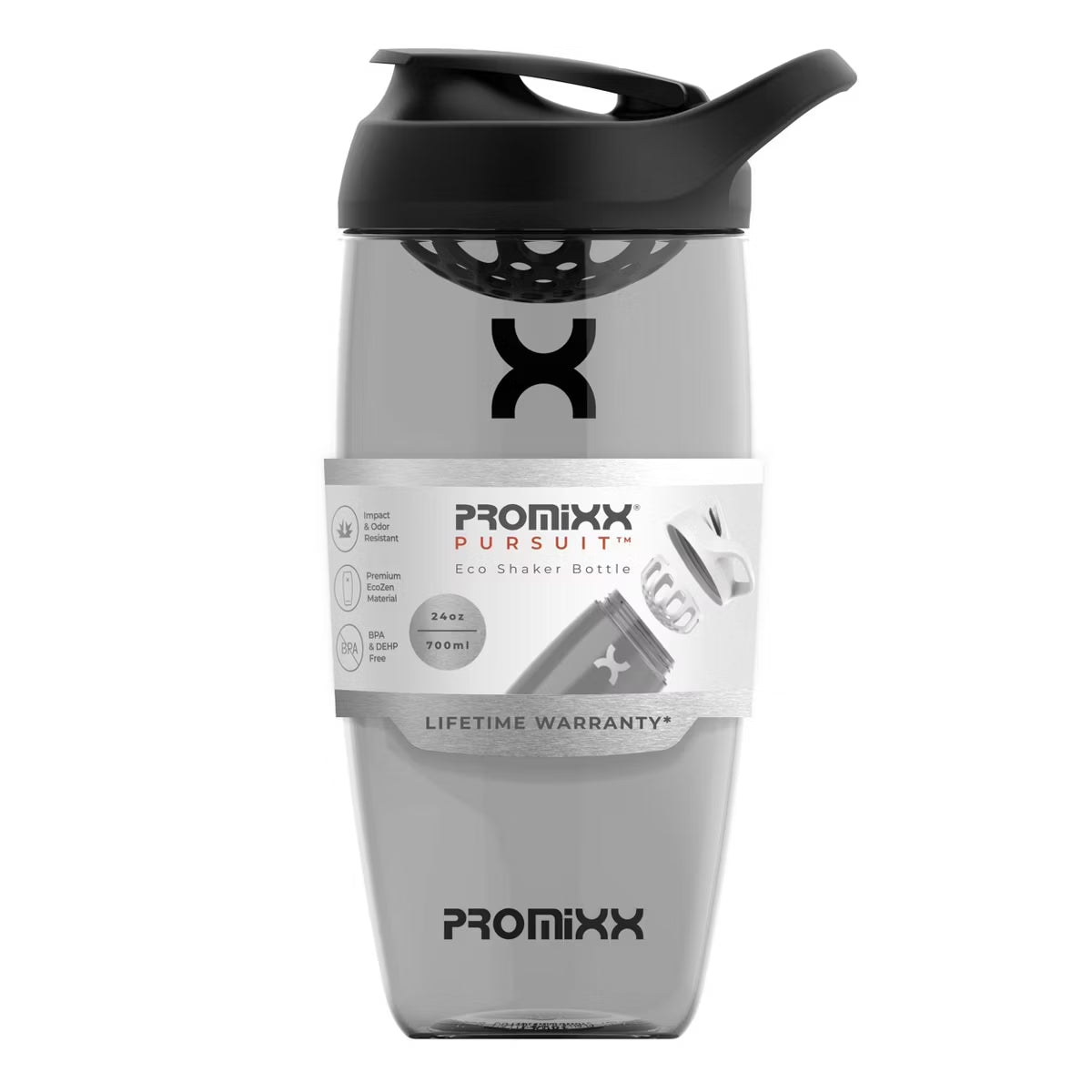 Shaker Bottle – Pursuit Eco-Shaker Bottle - - 24oz – Gray