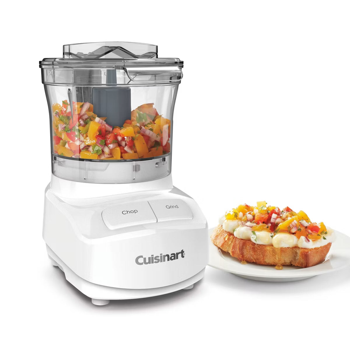 Food Processor – t Core 3 Cup Mini Chopper CCH-3 – White