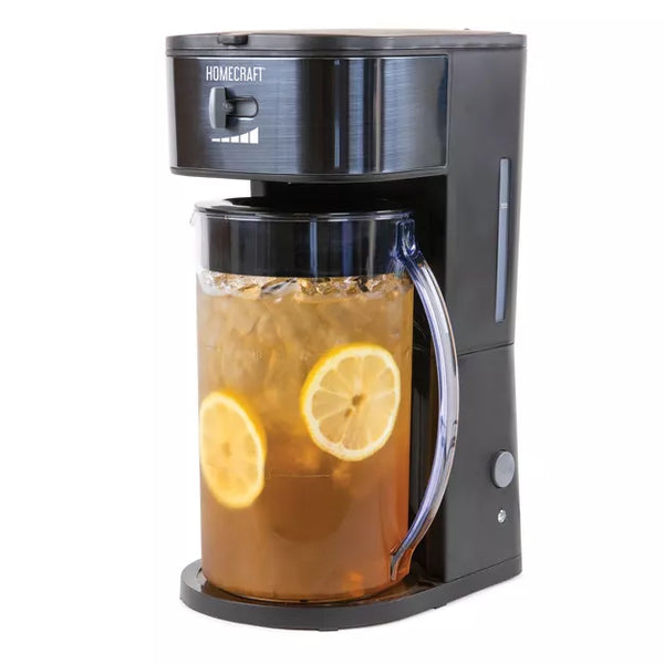 Cold Brew Coffee Maker – 3-Quart Stainless Cafe Iced Coffee and Tea Brewing System – Black