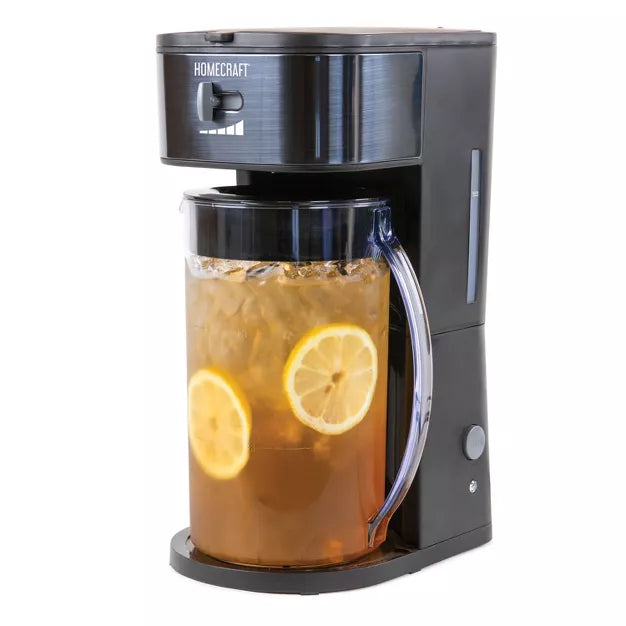 Cold Brew Coffee Maker – 3-Quart Stainless Cafe Iced Coffee and Tea Brewing System – Black
