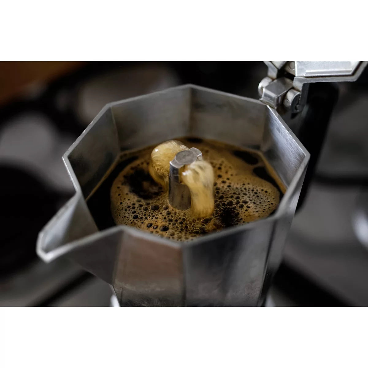 Espresso Pot – Moka Espresso Maker 12 Cup: Aluminum Stovetop Moka Pot – Silver