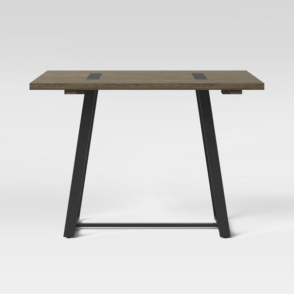 Dining Table – Culinvaro Brimfield Metal Base Extendable Dining Table Brown