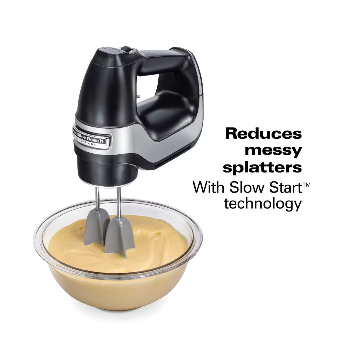 Hand Mixer – 7 Speed Dig Hand Mix with Easy Beaters 62663 – Stainless Steel